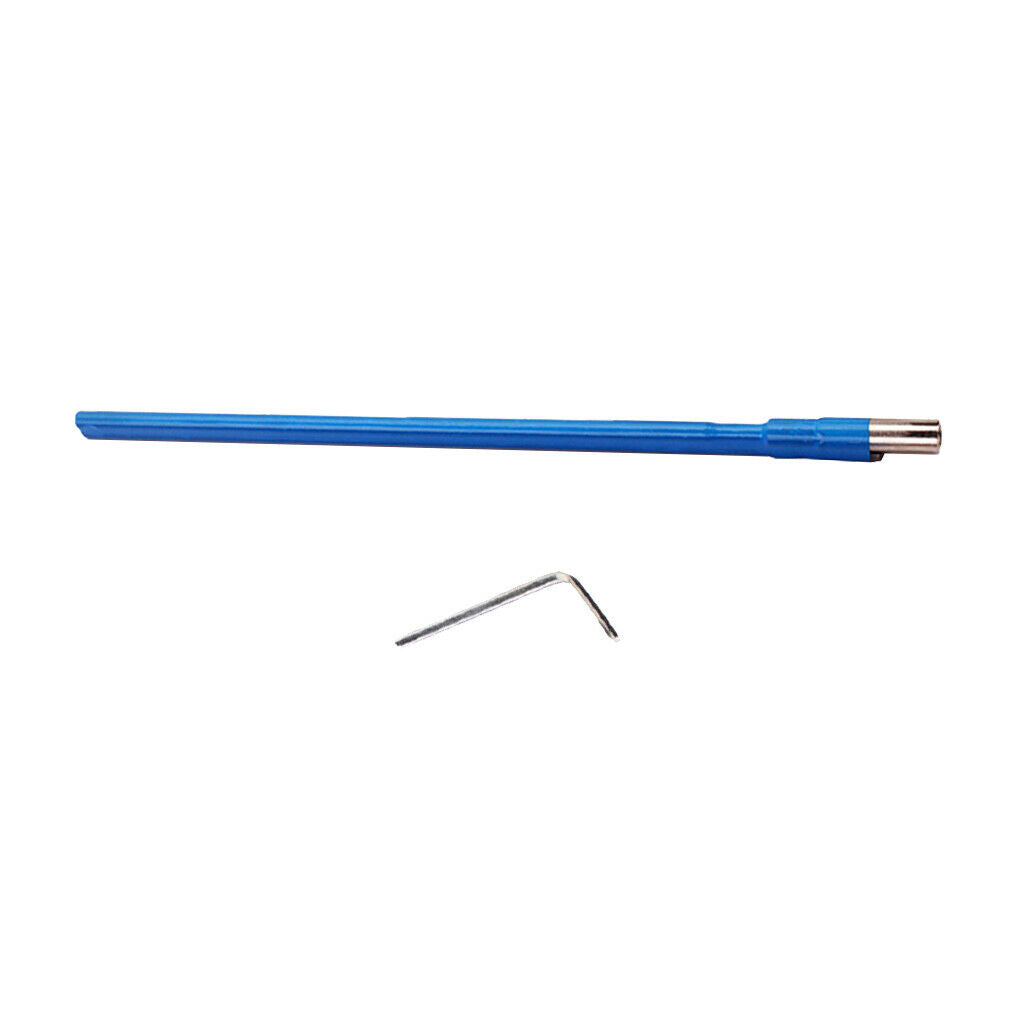 4 Pieces Two Way Adjustable Guitar  Rod 400mm Blue with Wrenches