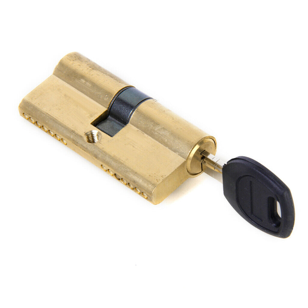 65MM 32.5/32.5 75MM 37.5/37.5 Brass Key Cylinder Door Lock Barrel with 7 key