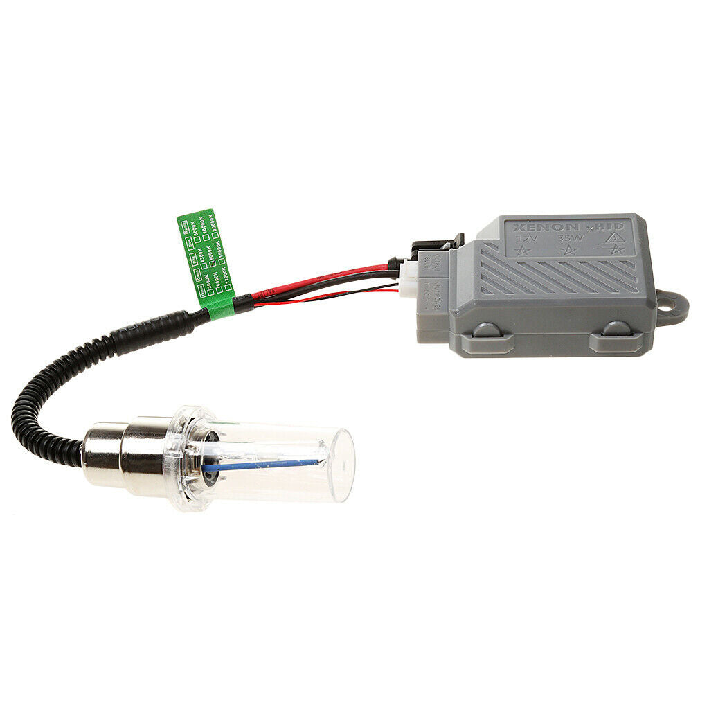 Dc 12v 35w H6 Motorcycle Hidden Headlight Ballast Kit Hi / Lo Bi-xenon