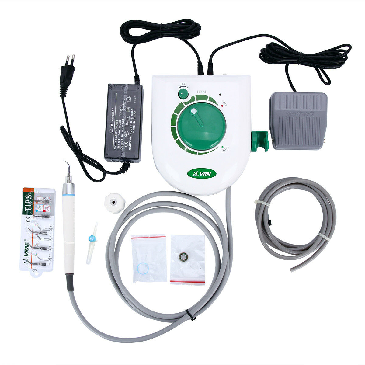 Dental Ultrasonic Scaler Scaling Perio VRN K08A with LED Detachable Handpiece