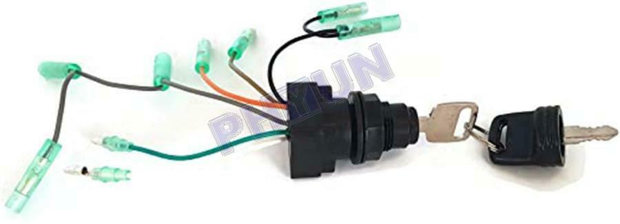 Ignition Key Switch Assembly Control Box For Suzuki Outboard 37110-99E00 / 92E01