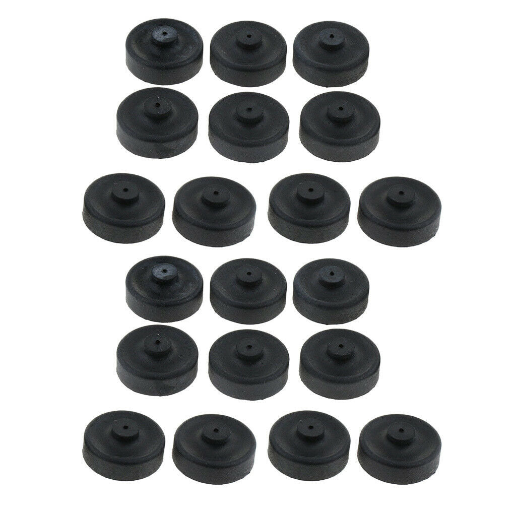 20 Pieces Aquarium Oxygen Pump Replacement Fish Tank Rubber Pump DIY Parts
