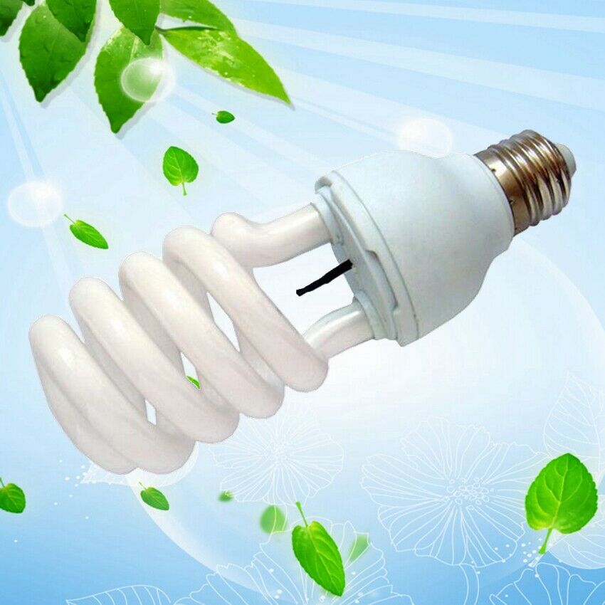 36W Spiral Energy Saving Lamps Anion Ionic Bulb Negative Air Purifying LED Light