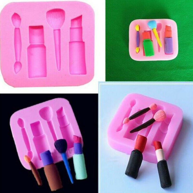 Makeup Tools Lipstick Nail Polish Chocolate Party DIY Silicone Mold Desse.l8