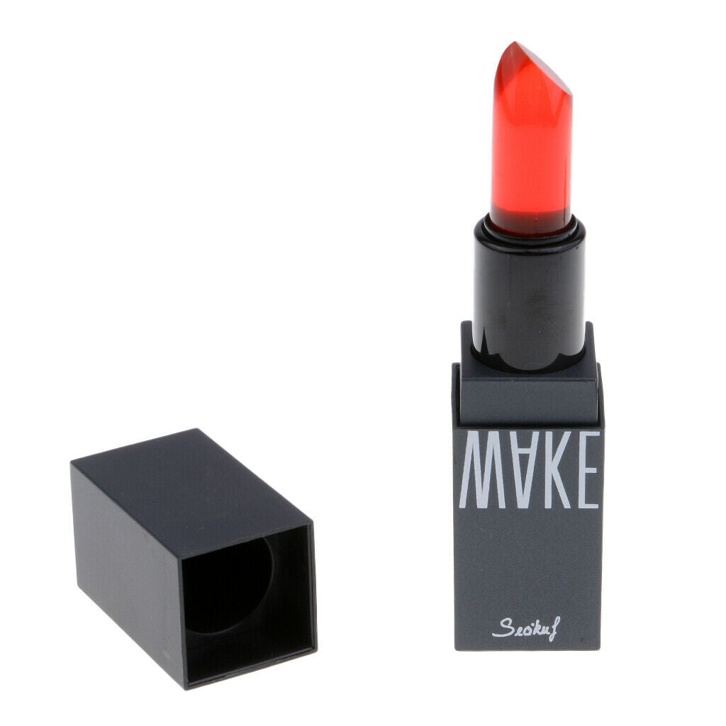 3 Colors Jelly Lipstick Color Changing Long Lasting Cosmetic Red