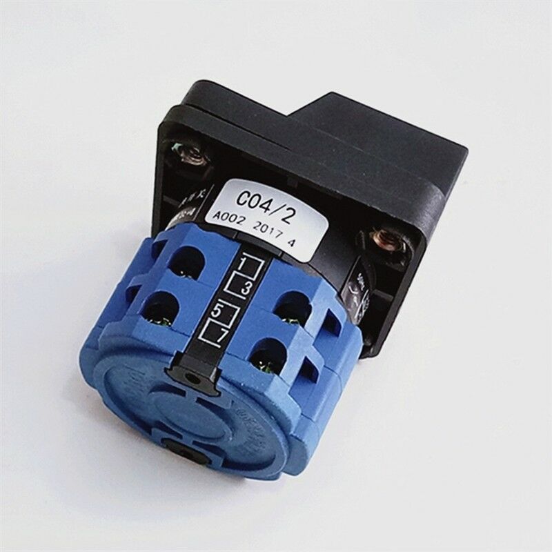 1PCS Changeover Universal Switch 2 Positions(0-1) AC 20A 440V 8 Screw Terminals
