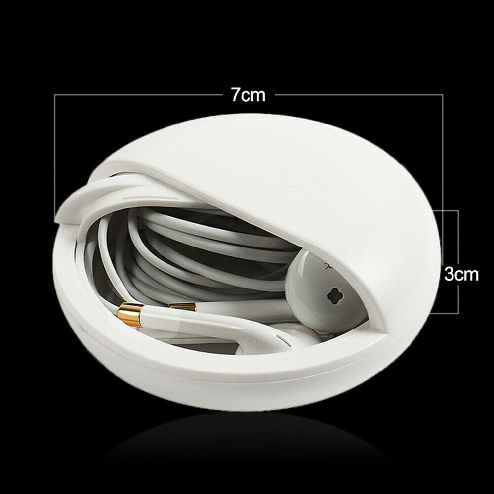 Shaped Earphone Case Jewelry Protective Wire Cable Organizer Data Line Box