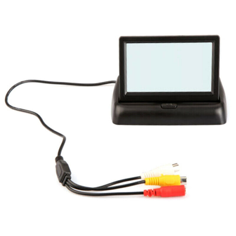 Foldable 4.3Inch Color LCD TFT Reverse Rear view Monitor for Car Back Up CamerH5