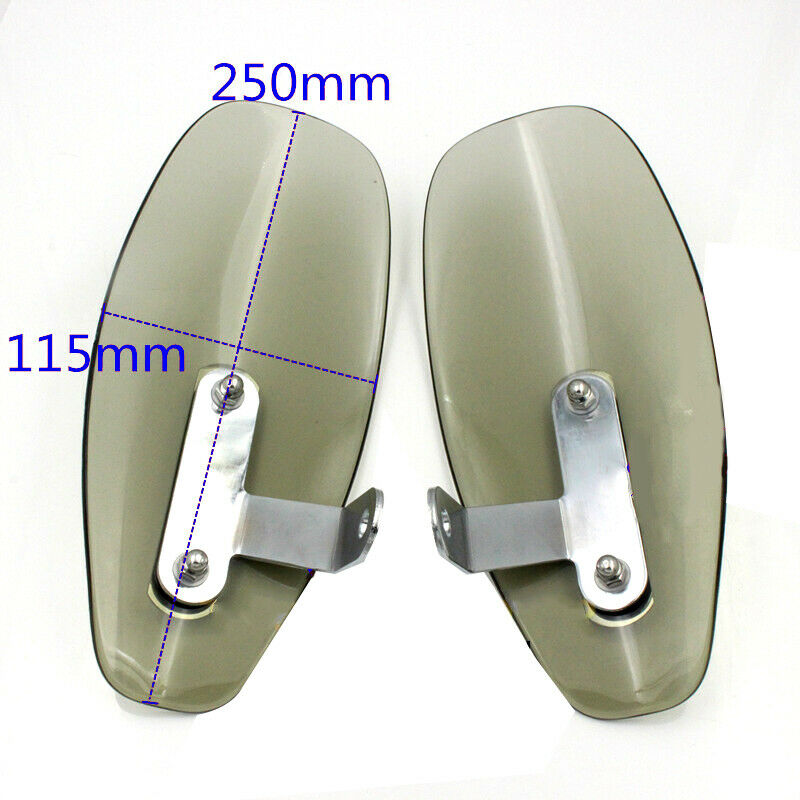 Scooter Motorcycle Bike Wind Deflector Handle Mirror Thread Hand Guard Protector
