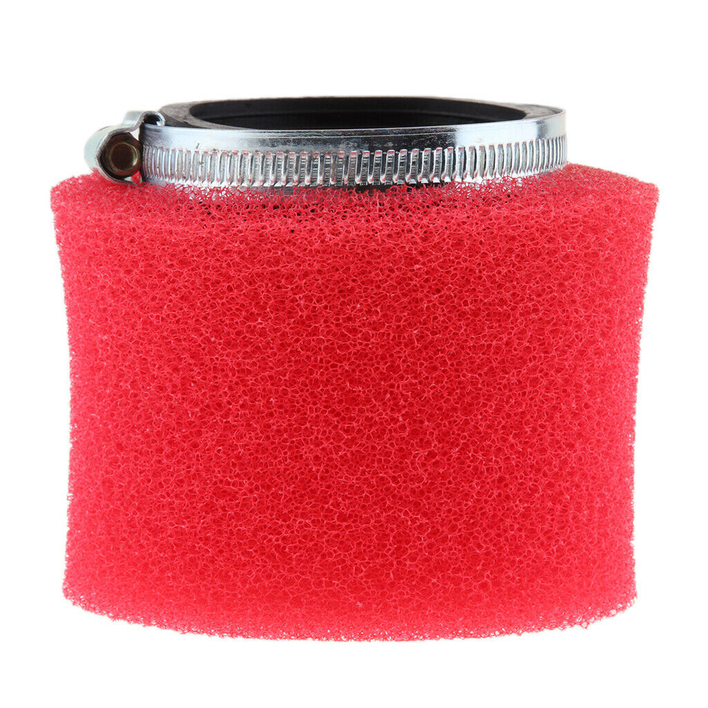 Motorcycle Sponge Air Filter Cleaner Red for Yamaha Kawasaki ATV Buggies Part
