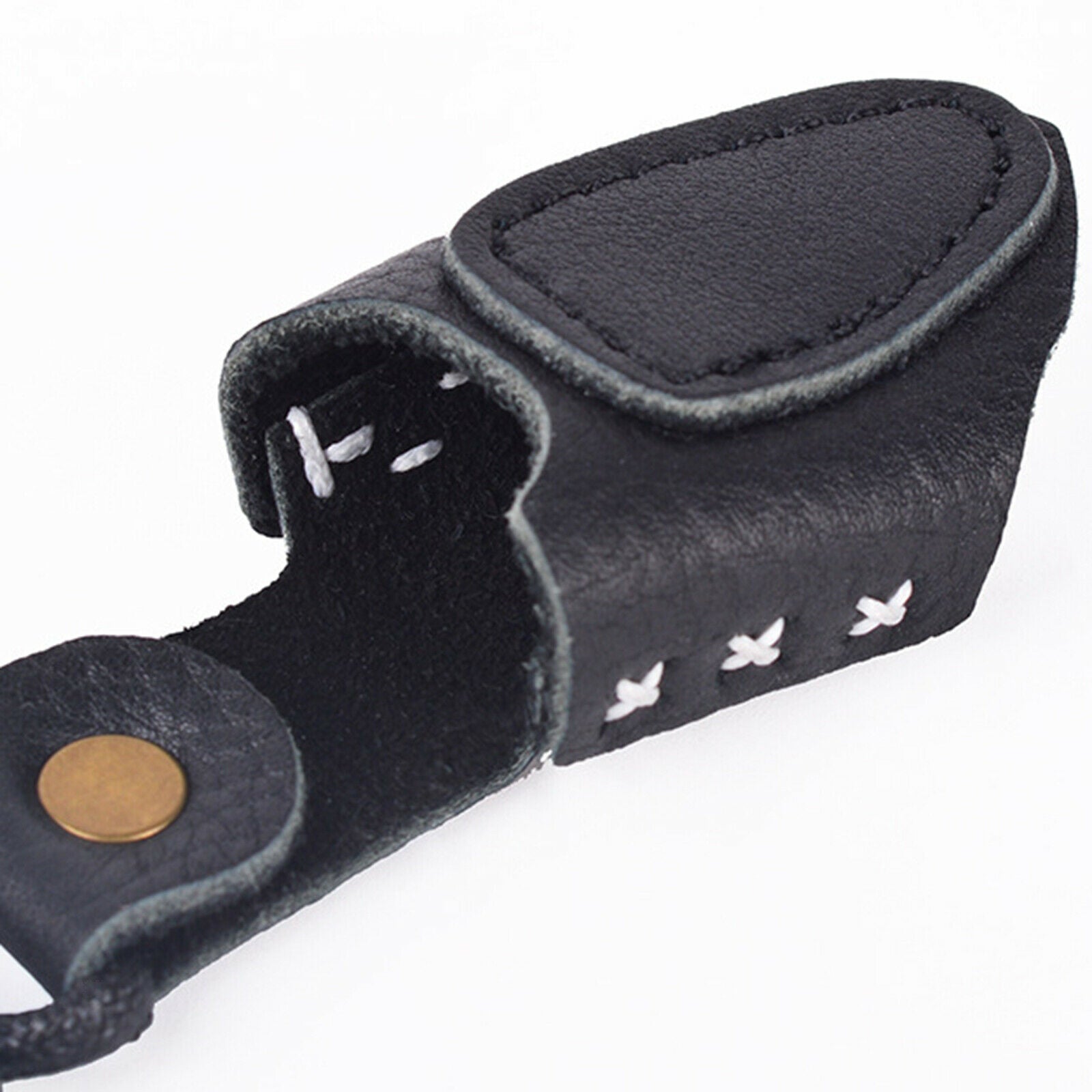 Archery Finger Tab Glove Arrow Bow Protection Gear Leather Hand Finger Guard