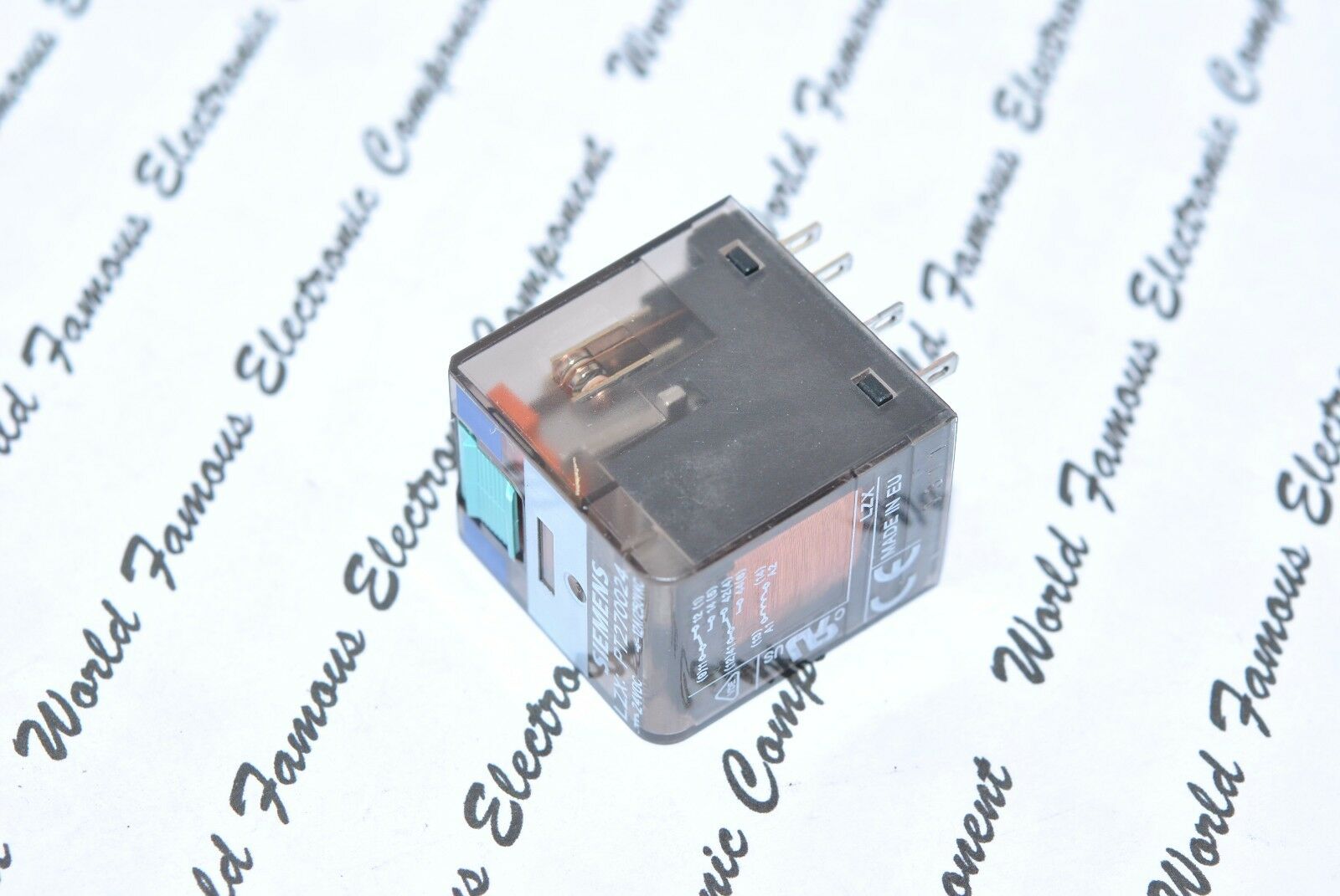 1pcs - SIEMENS PT270024 24VDC  12A/250VAC Relay MADE IN EU