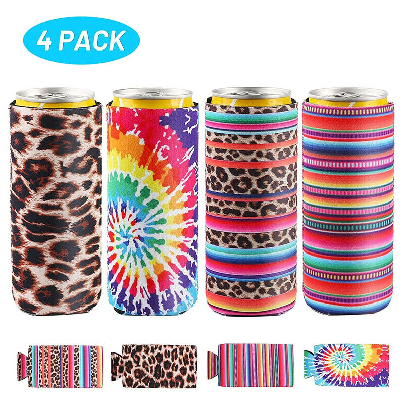 4pack/12oz Skinny Can Cooler Bag Wine Cooler Bag Wine Can Cooler Beer Coo JYDFA