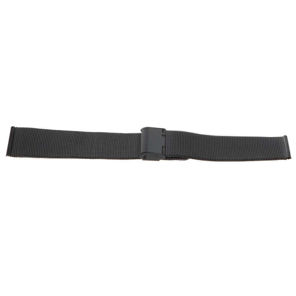 Loop Wristband Strap For Suunto Spartan Sport Watch Stainless Steel black