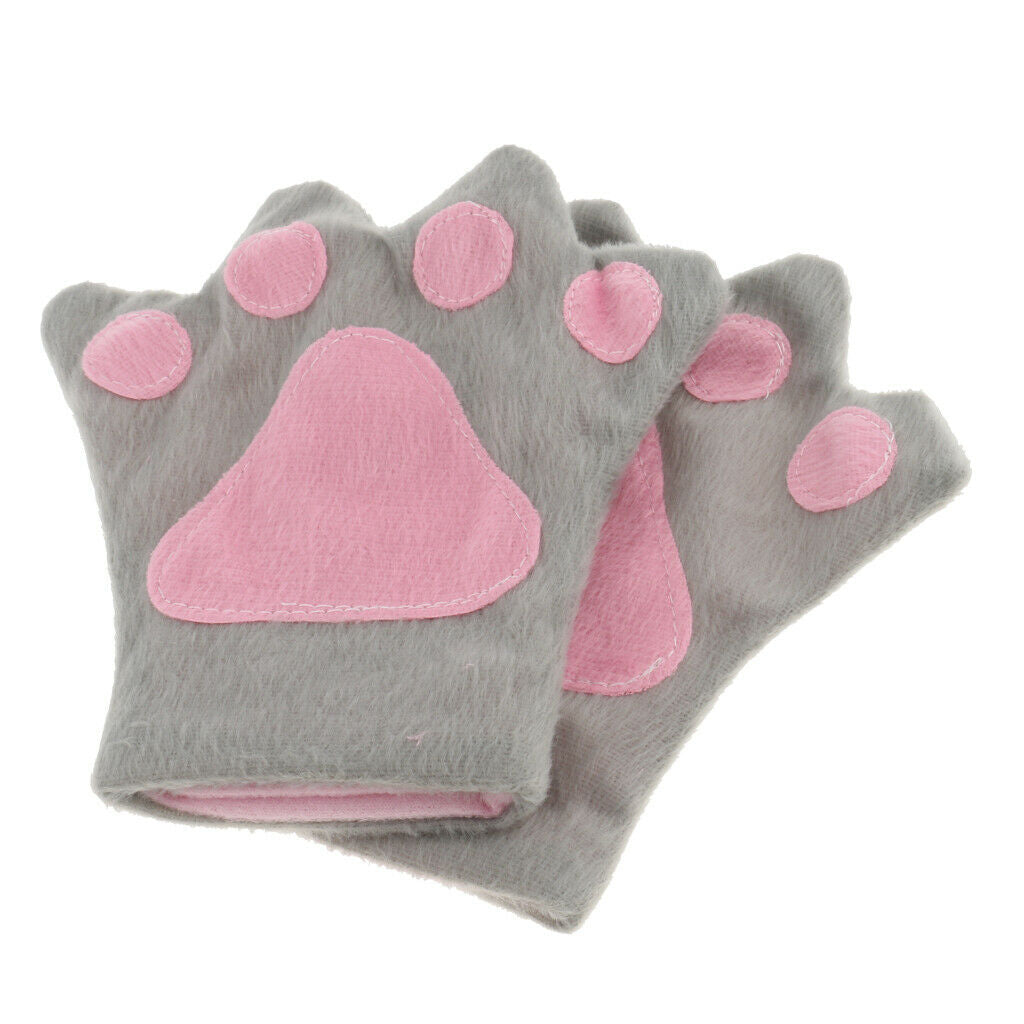 Animal Minnie Mouse Roleplay Paw Gloves Skirt Zoo Party Fancy Dress Costume