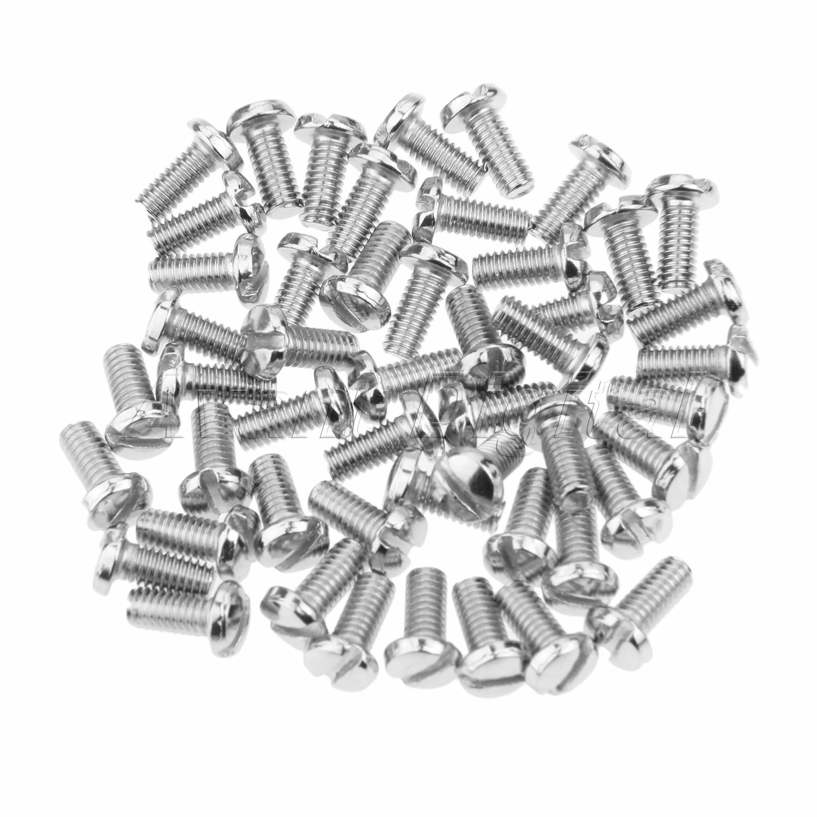 Industrial Sewing Machine Parts For Lockstitch M3*10mm Needle Plate Screw 50Pcs