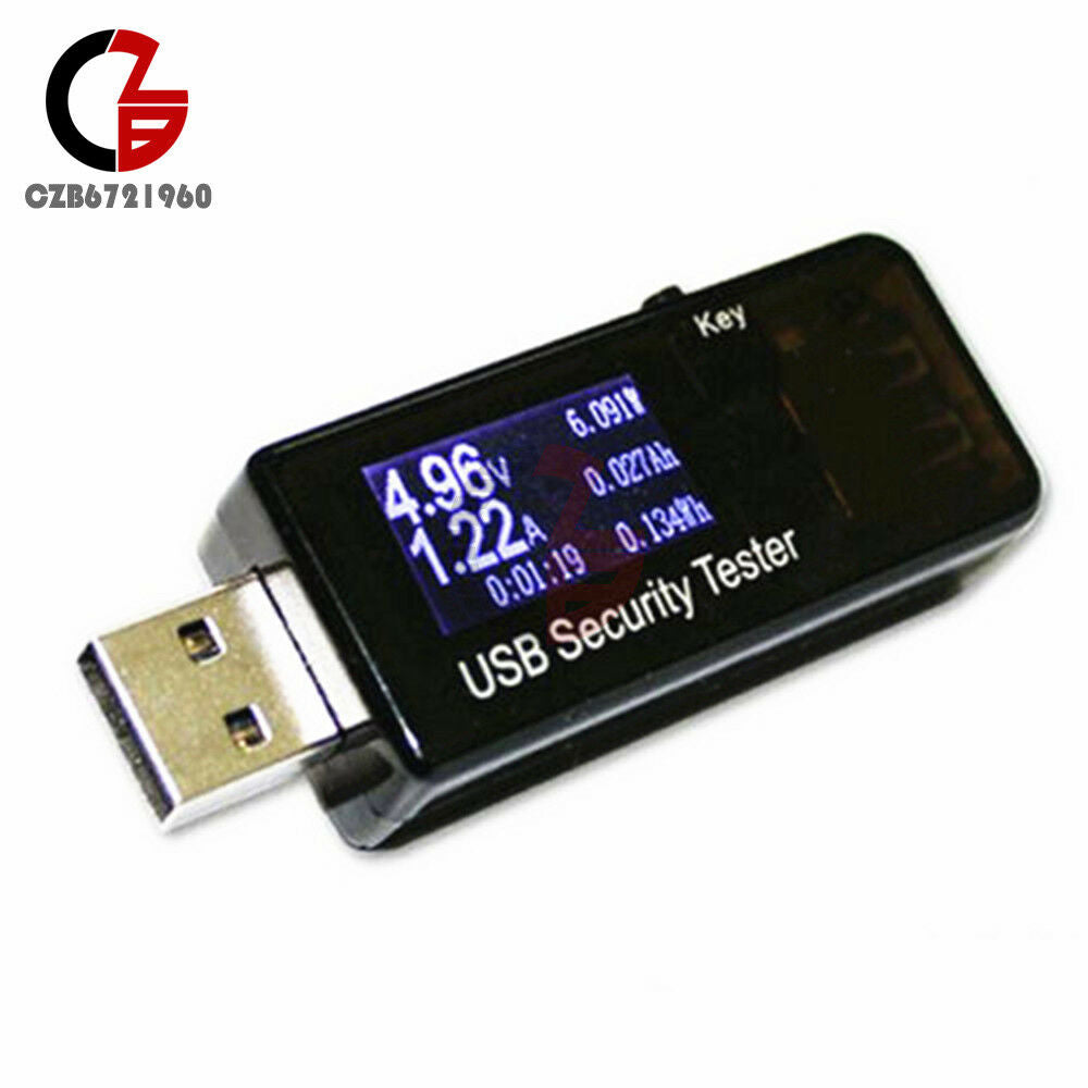 USB Tester Power off Protection Charger Voltage Current Meter Battery Detector