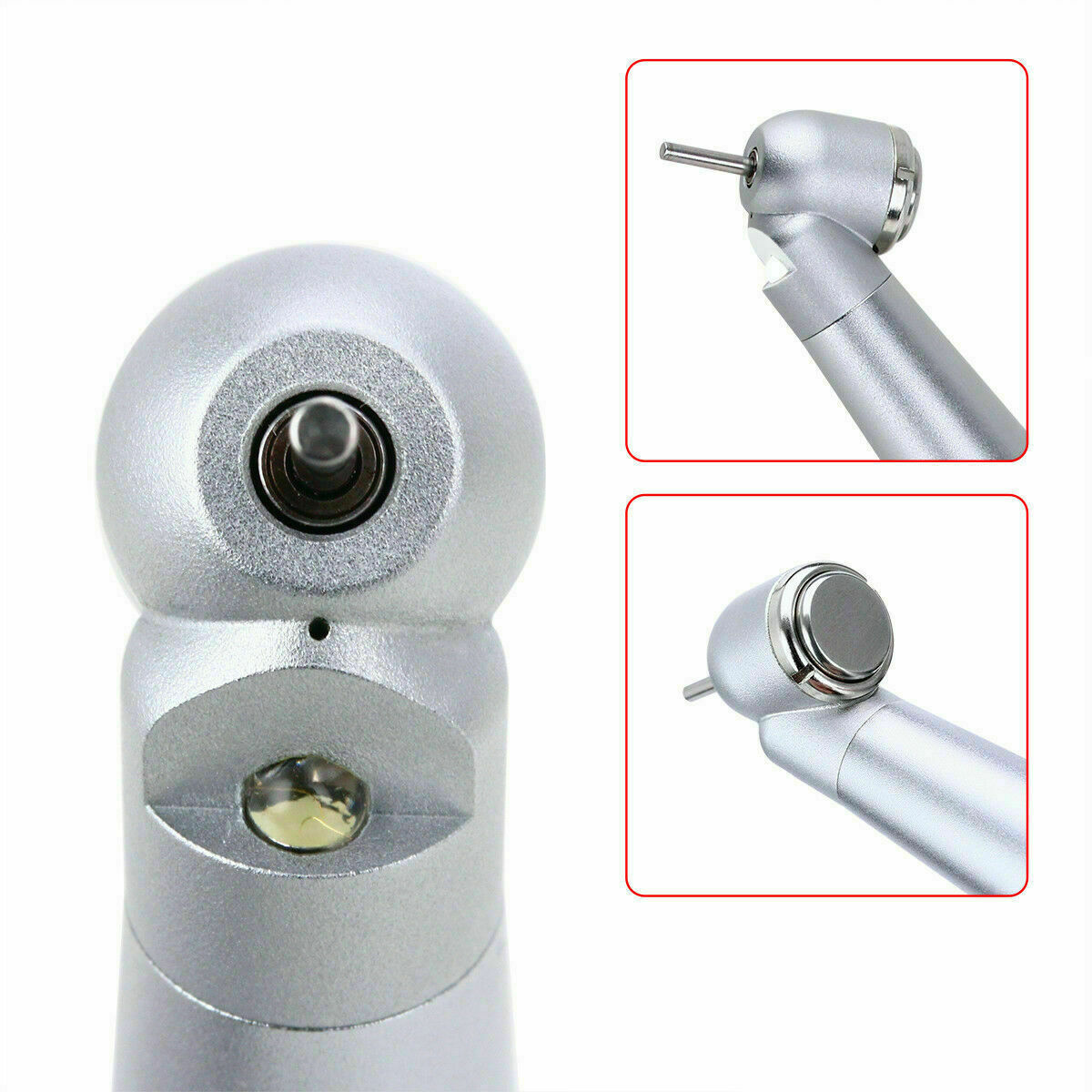 Dental 45° Degree E-generator LED Standard Head High Speed Handpiece Push 2Hole