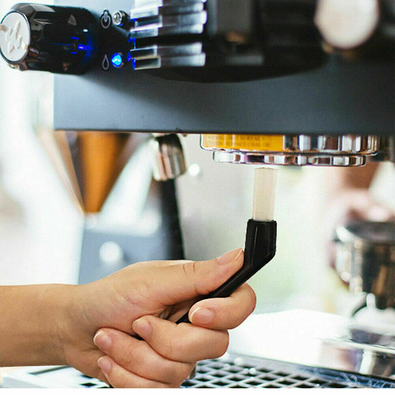 Angled Nylon Coffee Espresso Machine Cleaning Brush Coffee Group Head Brush,