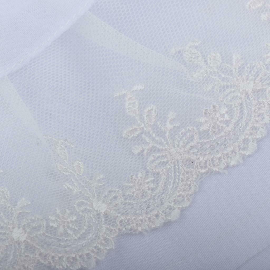 1/6 Wedding Dress Straps  Embroidery White Wedding Dress for 30 Cm