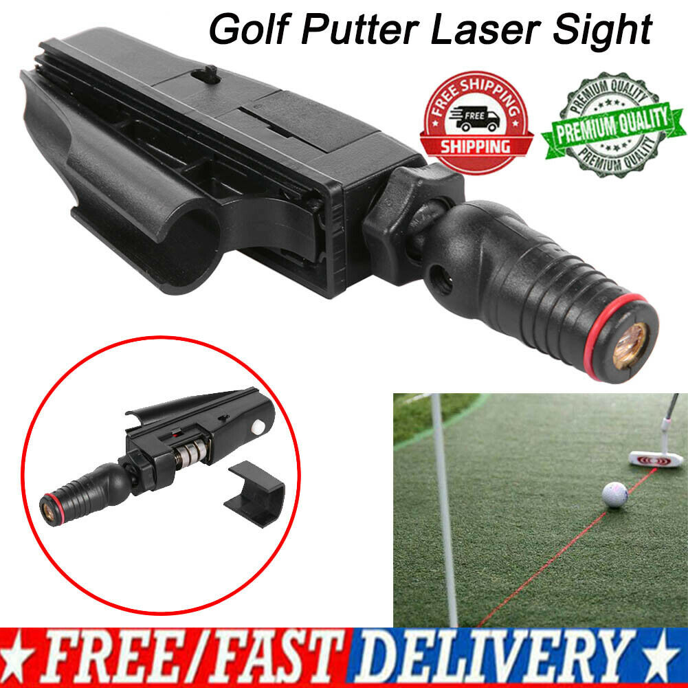 Golf Putter Lasers Sight Pointer Aim Putting Line Aid Improve Training Corrector