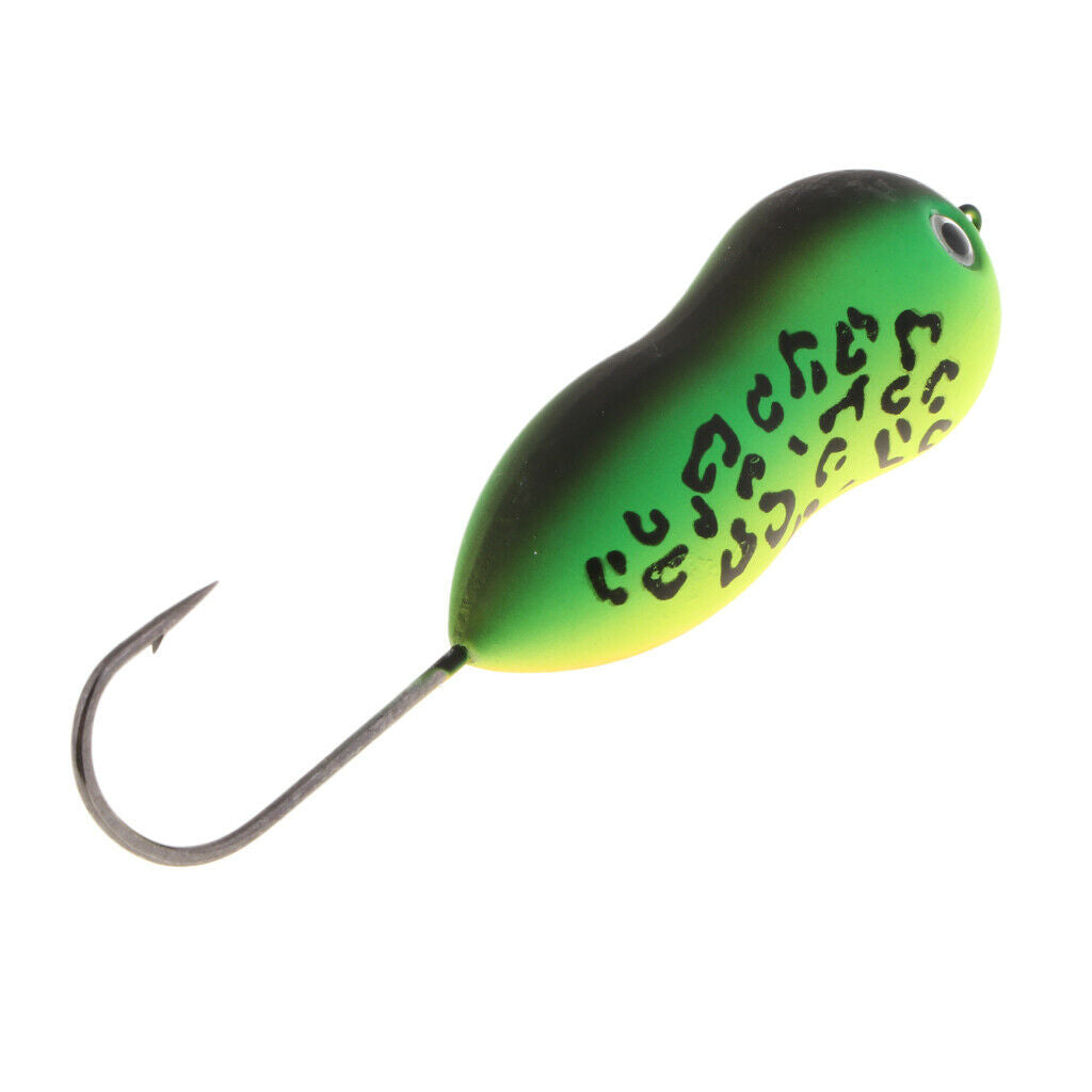Floating Fishing Lure Hard Bait Crankbaits Gourd Shaped with Single Hook B