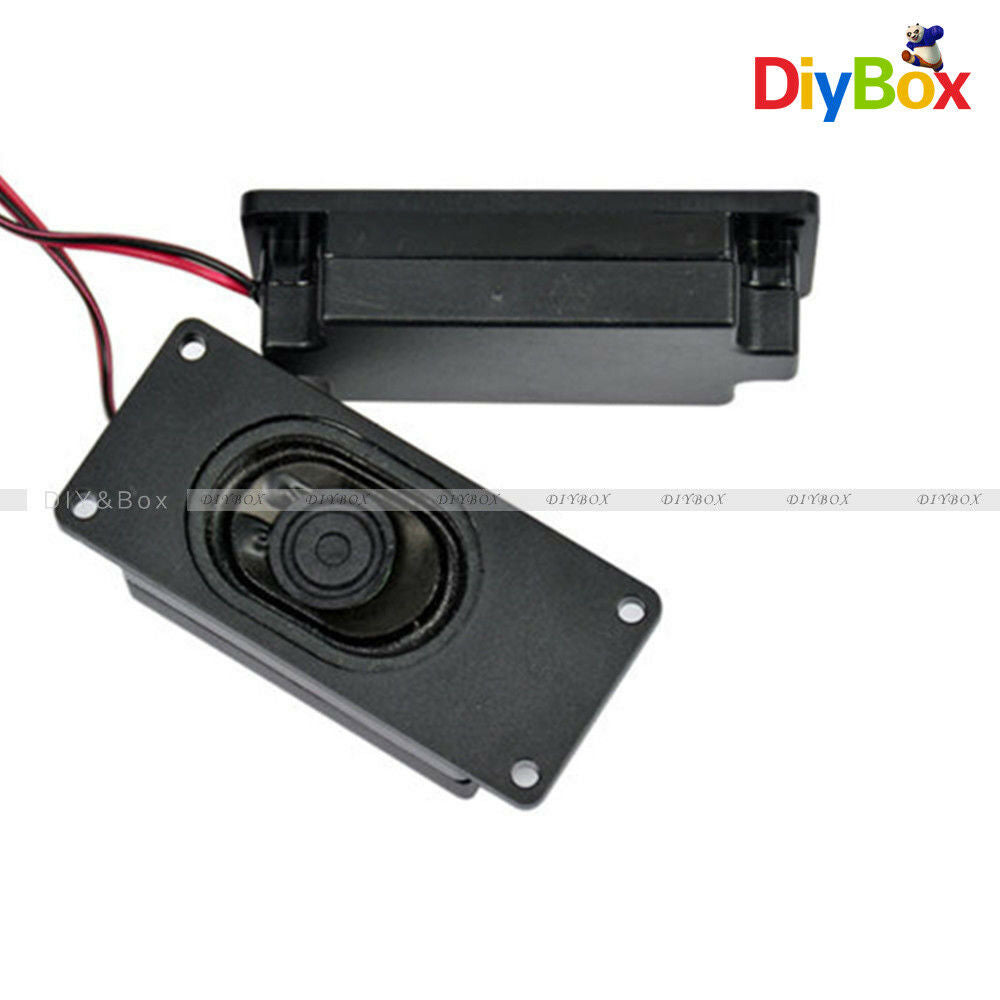 2PCS 3070 4 Ohm 3W Advertising LCD TV Speakers Loudspeaker Rectangle Speaker