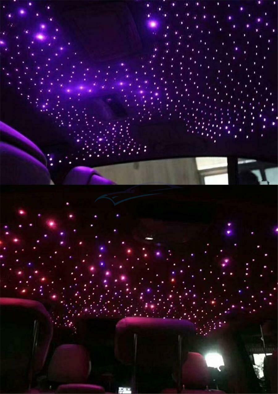 12W Smart APP Control RGB LED Roof Fiber Optic Starlight Atmosphere Lamp Kit