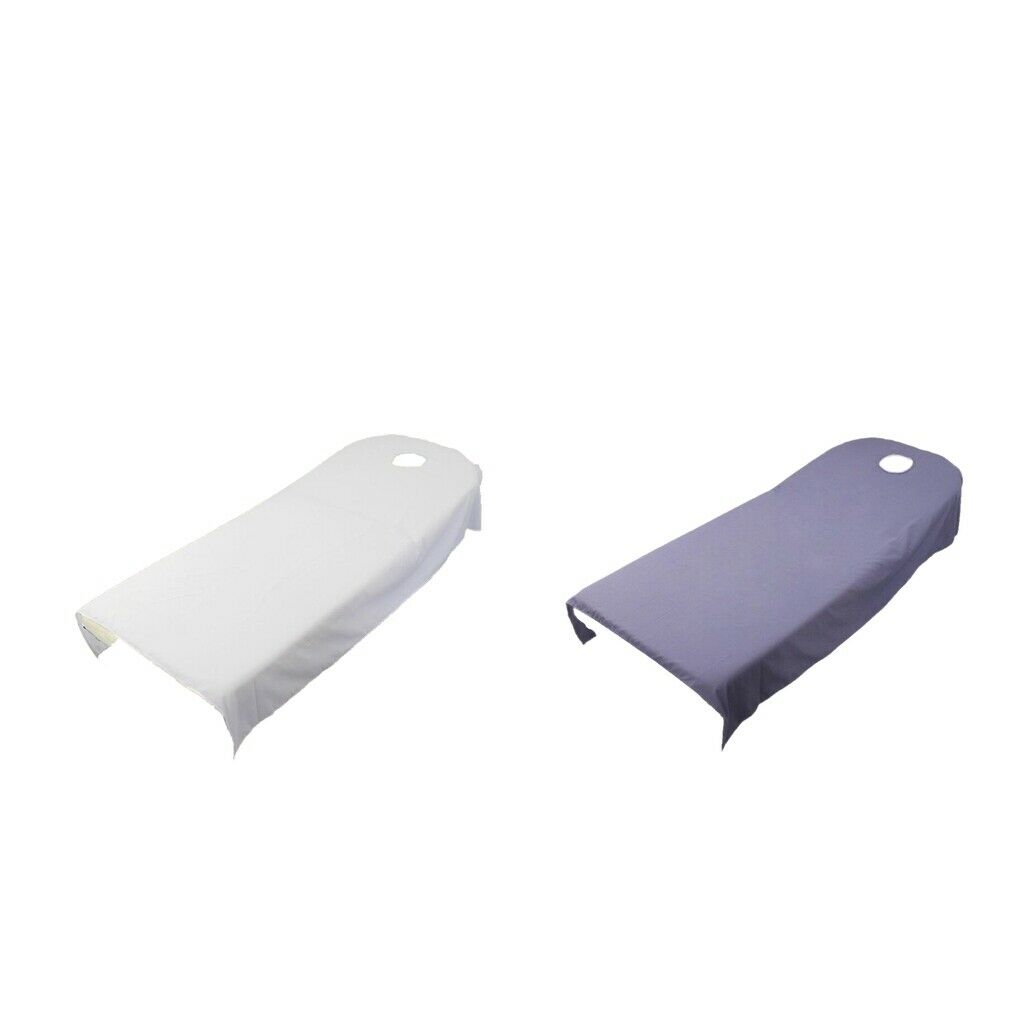 2pcs/pack Spa Massage Table Cover Cosmetic Salon Beauty Care Bed Cloth