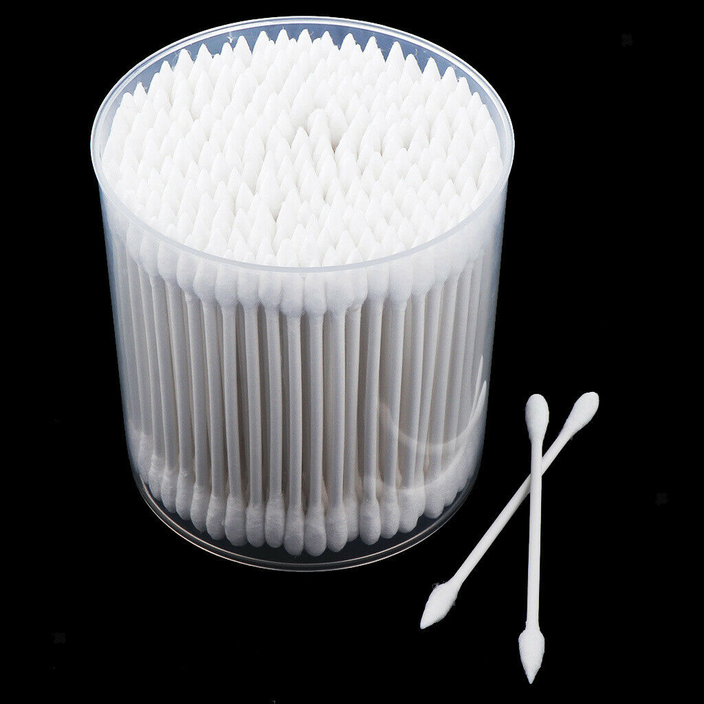 250pcs Cotton Swabs Gun Tip Applicator Makeup Tools Eyelash Extension White