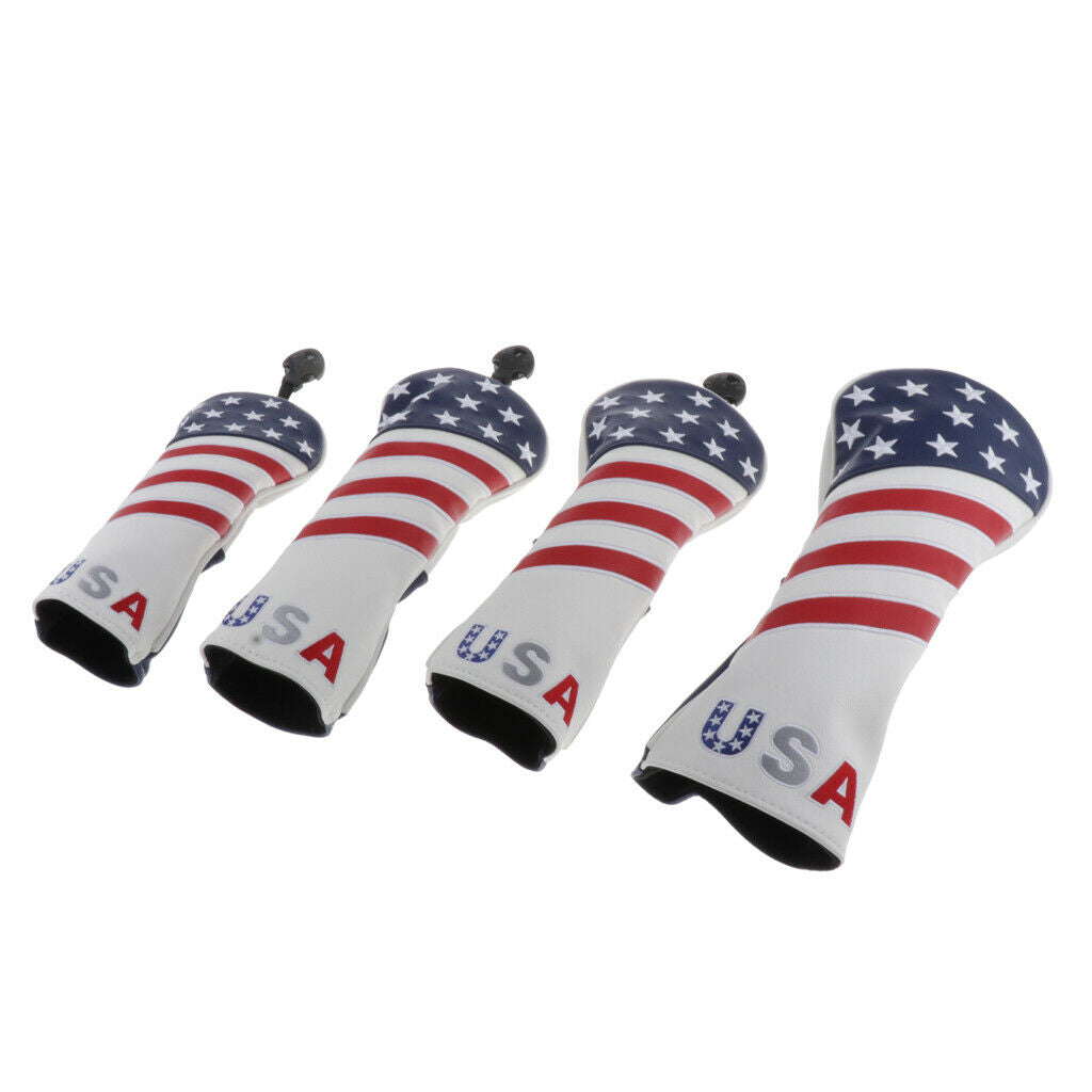 2X Portable Sports Golf Headcover Golf Head Cover Golf Club Protector Cover