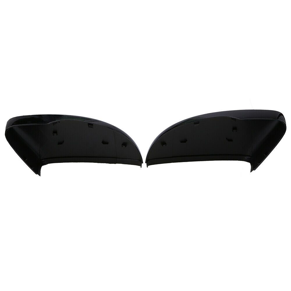 Pair Side Rear View Mirror Cover Trim Cap For VW Jetta Passat Beetle 2012-2018