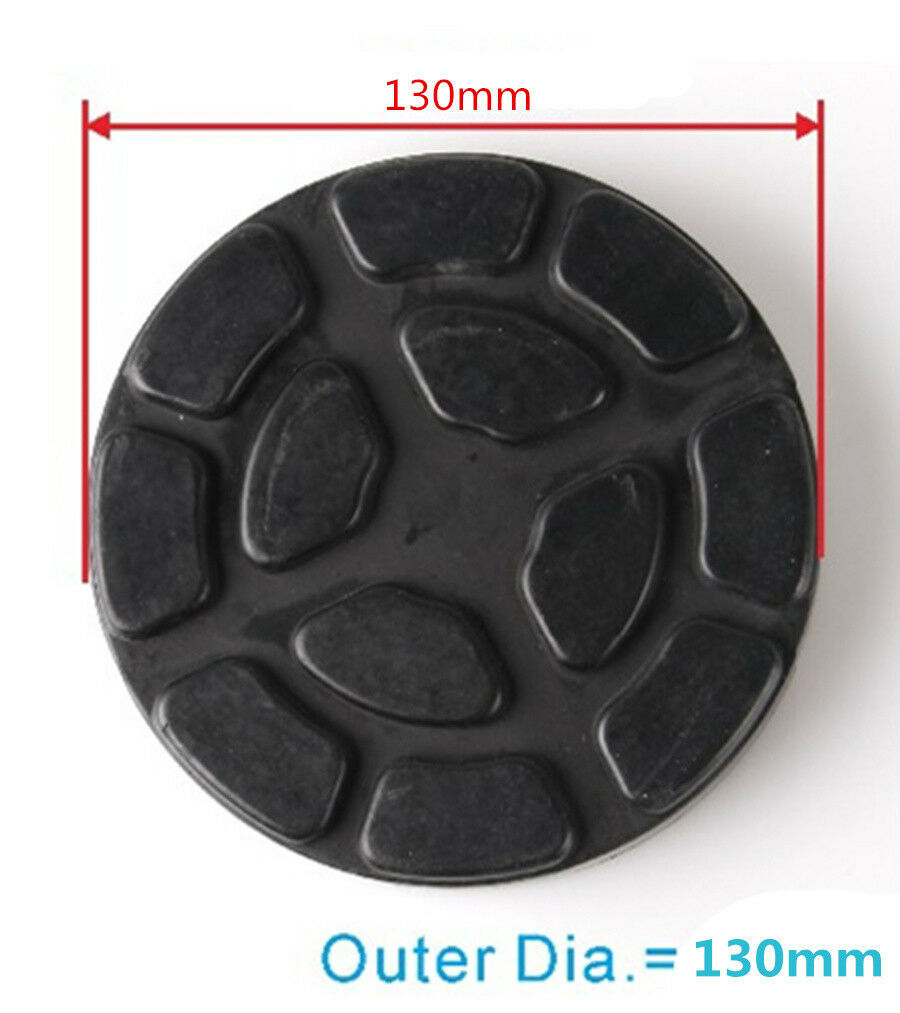 Heavy Duty 4x Round Rubber Arm Pad Lift Pad Car SUV Truck Hoist Lift Accessories