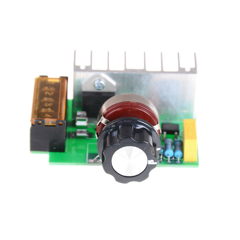4000W AC 220V SCR Voltage Adjustable Regulator Motor Speed Control Dimmer N WF
