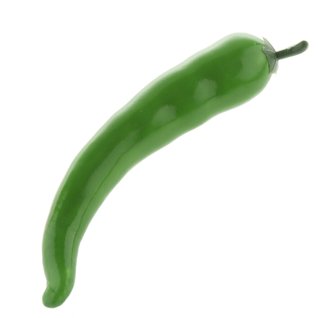 8pcs Artificial Vegetables Chilli Artificial Vegetables Decorative Vegetable