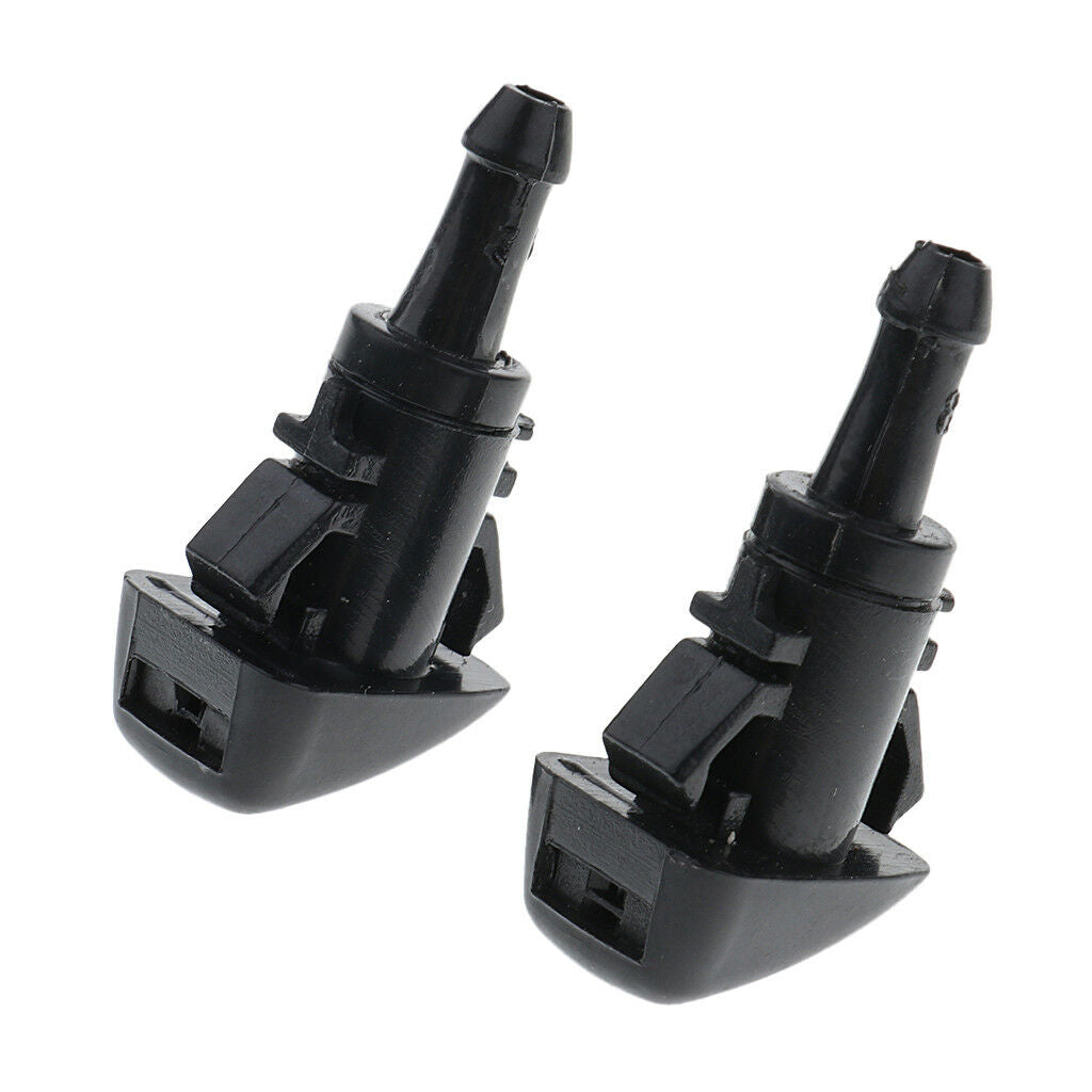 Pair Car Wiper Water Jet Spray Washer Nozzle for Chrysler 300C Jeep Compass