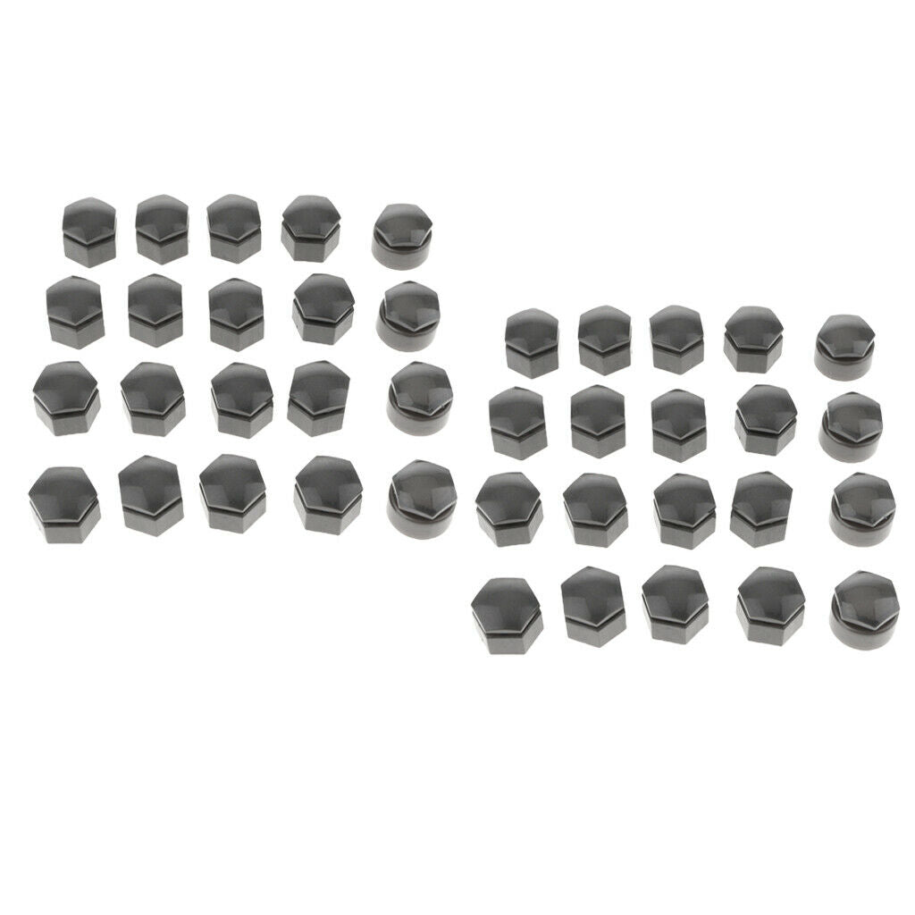 40Pcs Wheel Nut Bolt Screw Cover   Dust Cover Protector 22mm For Audi Q7