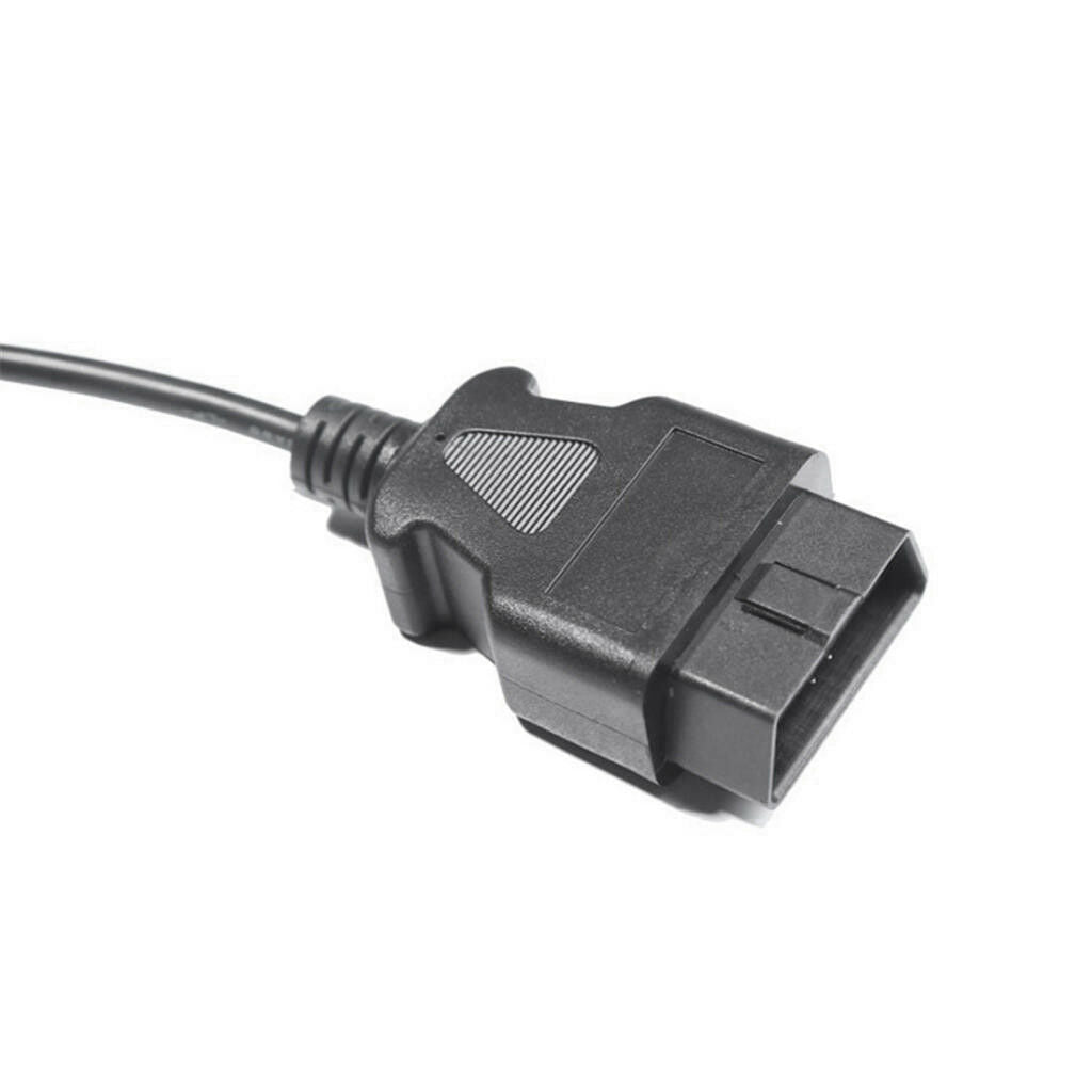OBD2 16-Pin to DB9 9-pin Serial Port RS232 OBD2 Adapter Cable Car Diagnostic