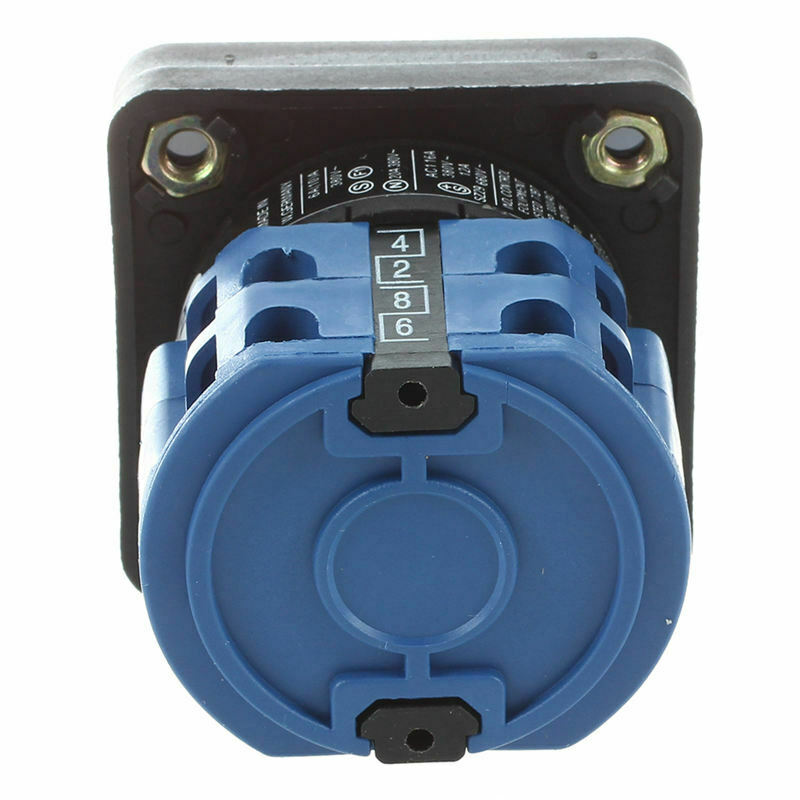 660V 20A 6 Terminals 4 Positions Rotary Cam Changeover Switch M7P8P8