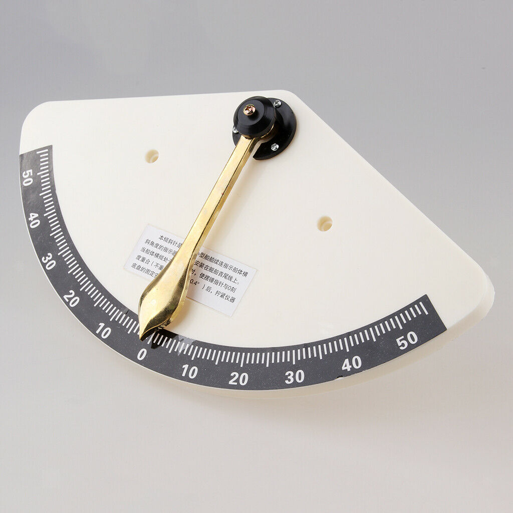 Ships Boat Yacht Marine Clinometer Level Inclinometer