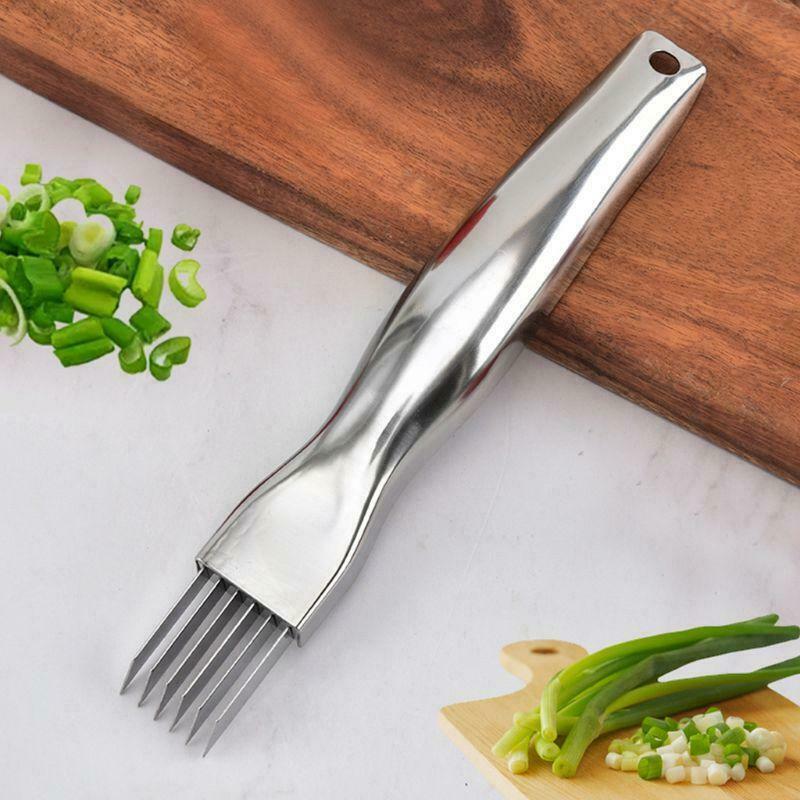 Stainless Steel Onion Cutter Graters Shred Multifunction Manual Food Chopper