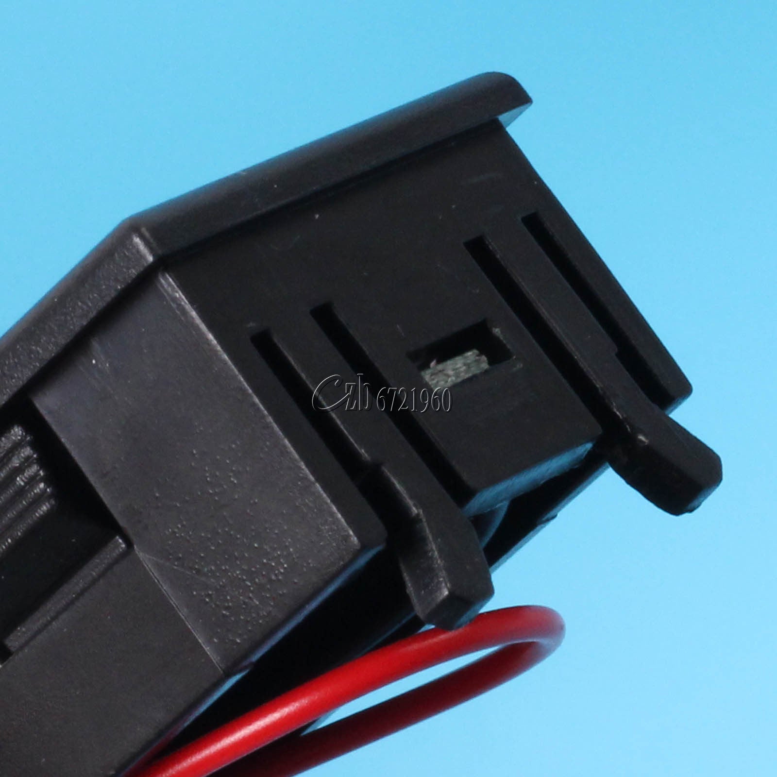 Red 12V ACID Lead Battery Capacity Indicator Charge Level LED Tester Voltmeter