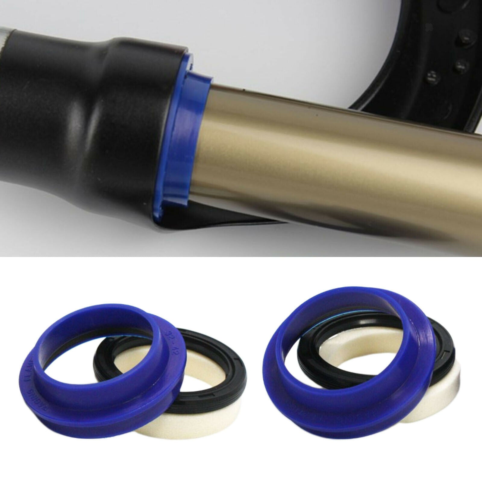 Bicycle Front Fork Dust Seal Ring High Performance Oil Seal MTB Road for Fox