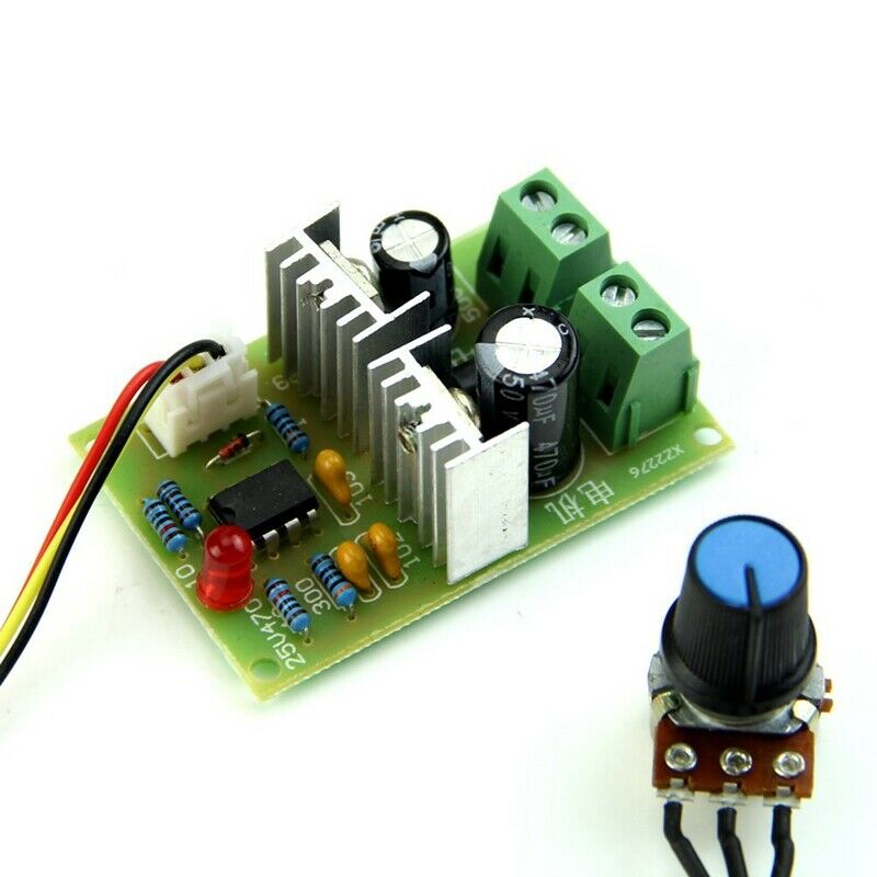 12V/24V/36V Pulse Width PWM DC 3A Motor Speed Regulator Controller Switch L5L4L4