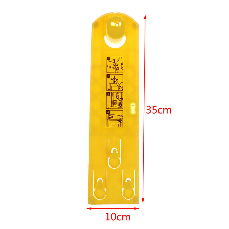 DIY Photo Frame Level Ruler Picture Frame Hanger Hooks Easy Wall Hanging Too FT