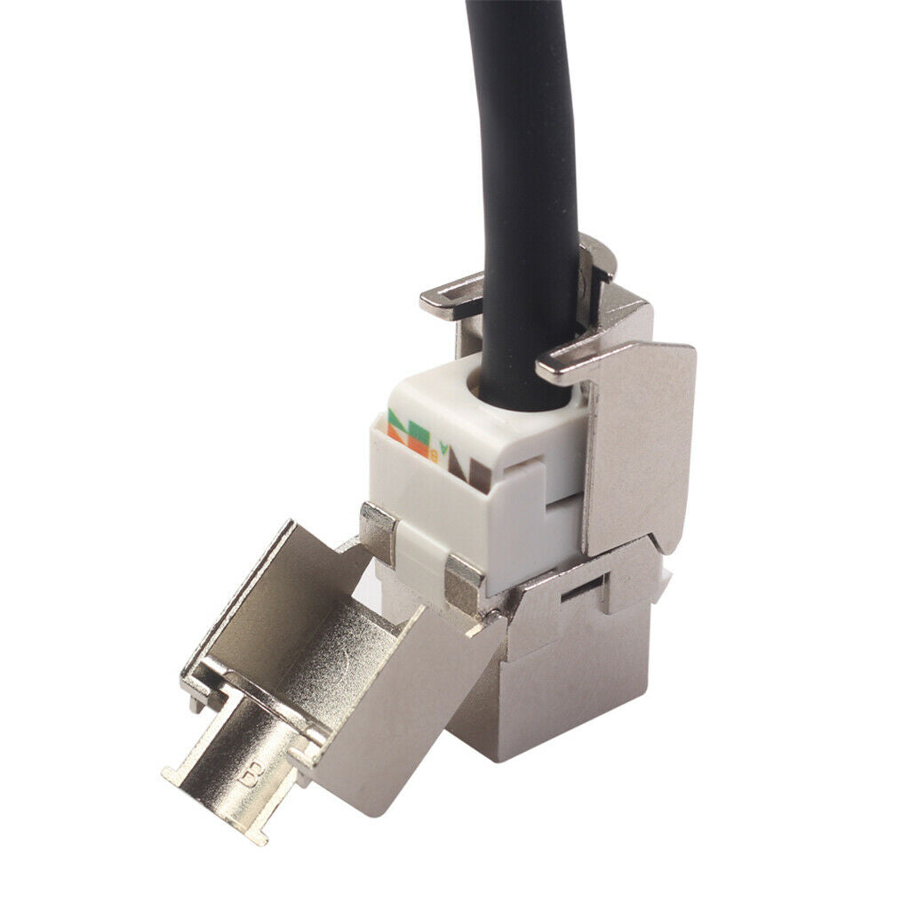 Keystone Module Category 6A Patch Modules For Connection  Cable Shielded