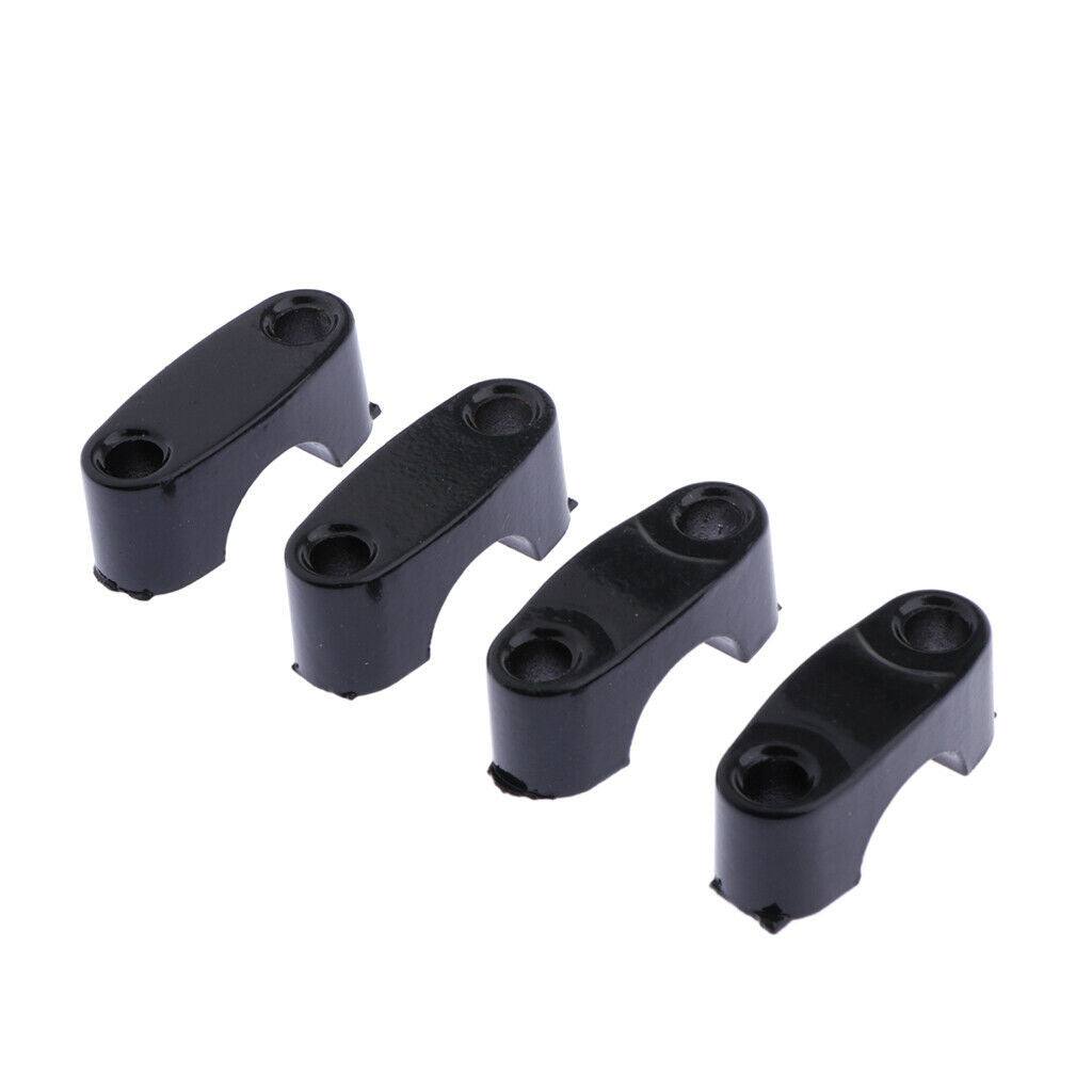 1 Pair Motorcycle Handlebar Risers (22mm)- Universal Handlebars Clamp Taper for