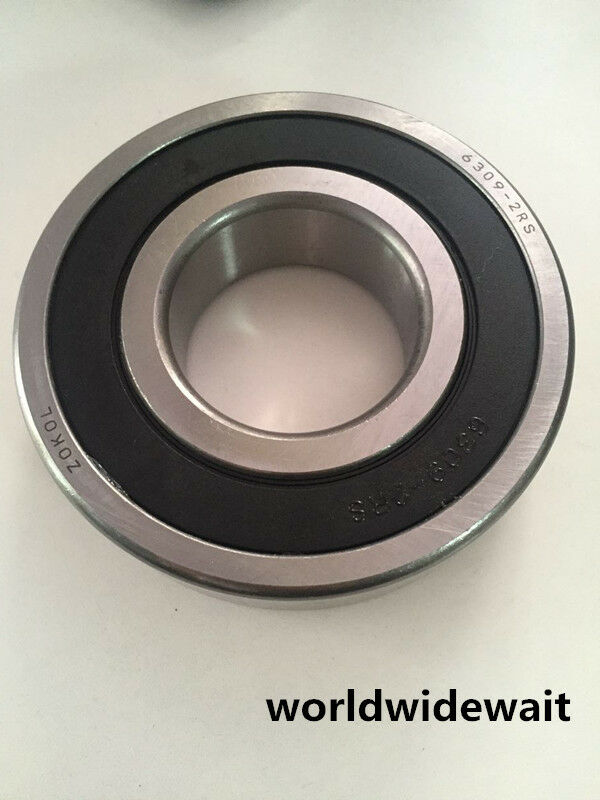 6309RS 45mm x 100mm x 25mm Single Row Double Sealed Metric Ball Bearing