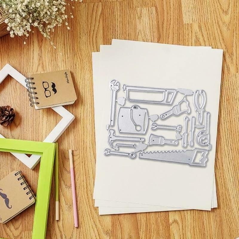 Cutting Dies Stencil Durable Carbon Steel Diecuts Handmade Hardware Tools DIY