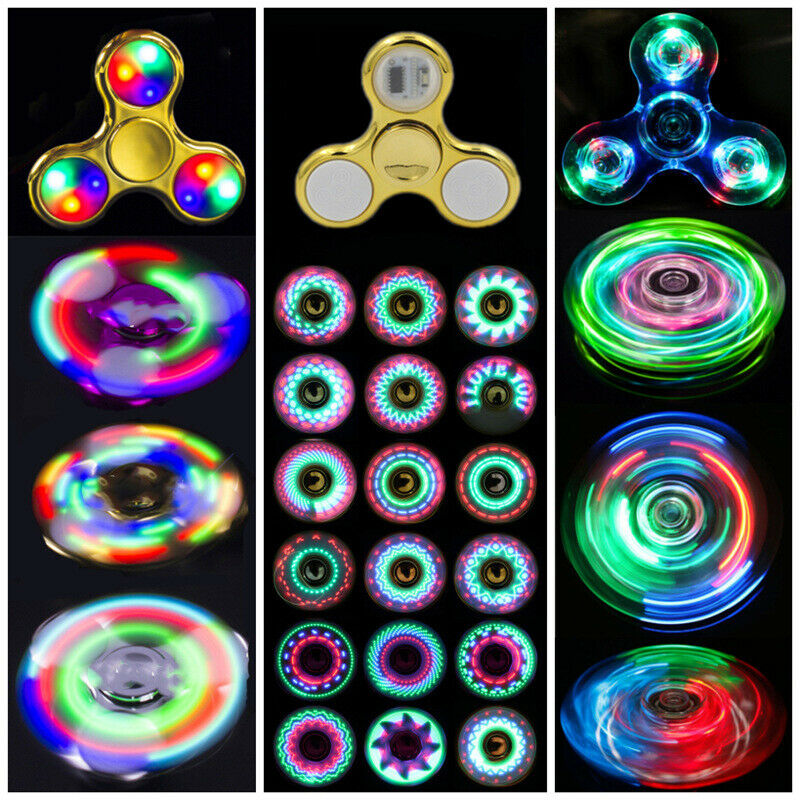 Spinner Glow in the Dark Fingertip gyroscope special wick 18 chang.l8